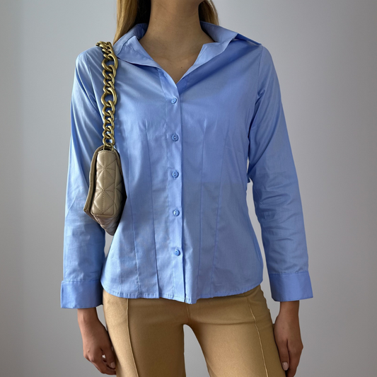 Classic Button-Up Blouse